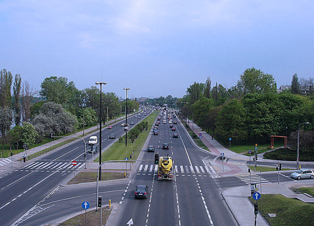 Развязка на Варшавском шоссе