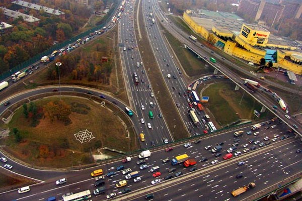 Развязка МКАД и Ленинградского шоссе