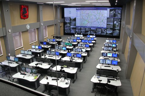 В Москве, в ситуационном центре ЦОДД запущена единая система мониторинга на транспорте 
